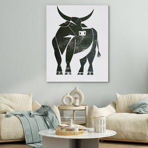 Bull Abstracted - Luxury Wall Art