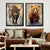 Bull and Bear Duo - Luxury Wall Art