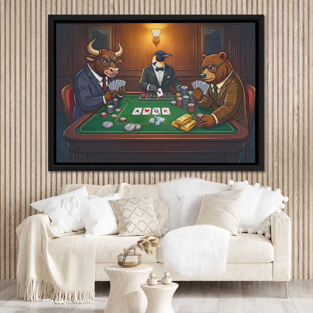 Bull Bear Poker Room — Bull Bear Poker Room Lux Plain Room 18