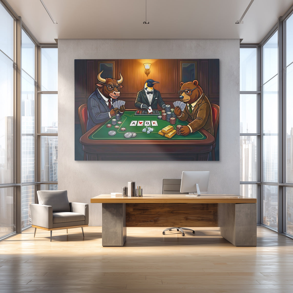 Bull Bear Poker Room — Bull Bear Poker Room Baller Office 11