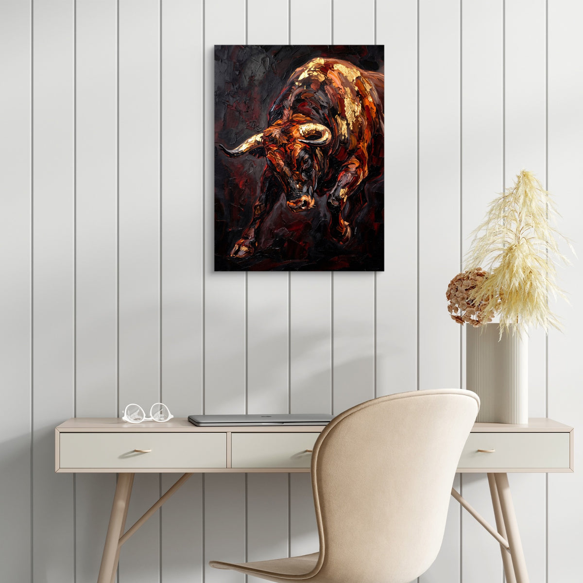 Bull Ember Charge — bull ember charge sq white table 1port flush print
