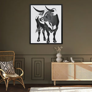 Bull Essence - Luxury Wall Art