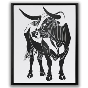 Bull Essence - Luxury Wall Art