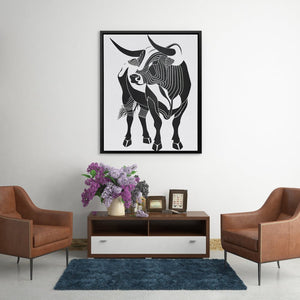 Bull Essence - Luxury Wall Art