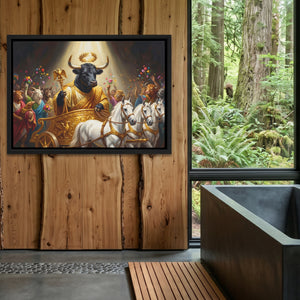 Bull Golden Ascension — Bull Golden Ascension Outdoor Bathroom Log Land 144