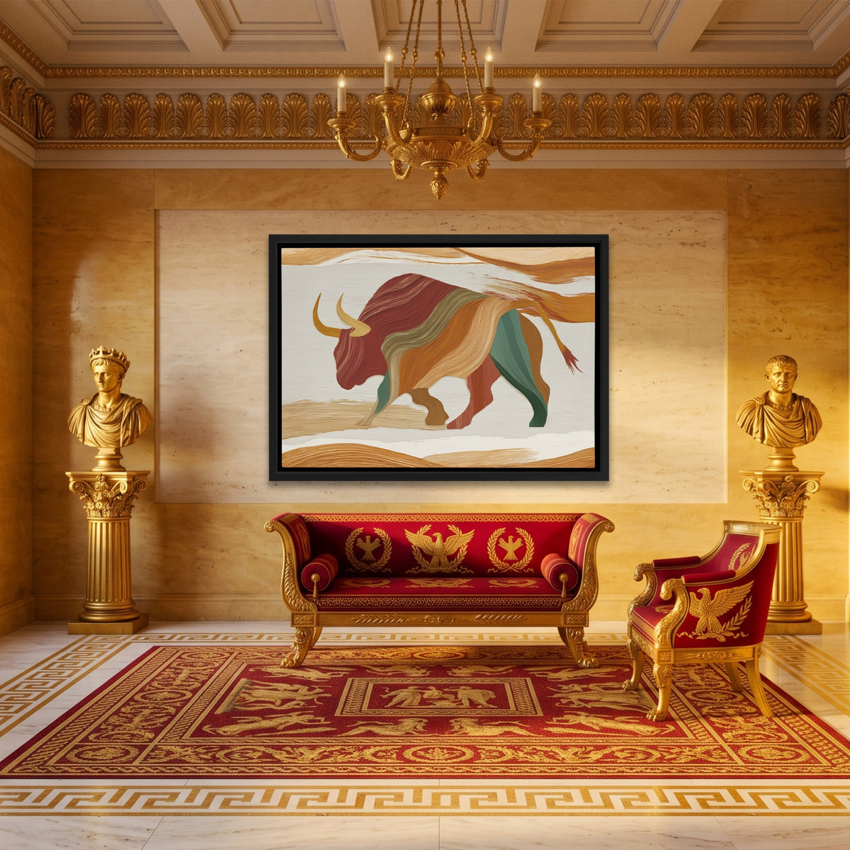 Bull Layered Motion — Bull Layered Motion Roman Gold Land 219