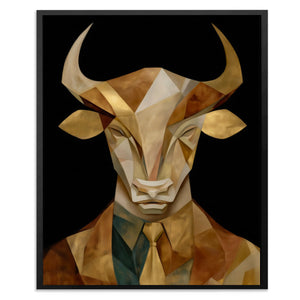 Bull Market Executive - Luxury Wall Art
