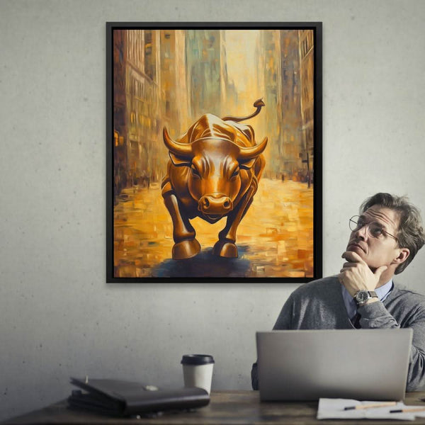 Bull Market Momentum in a room