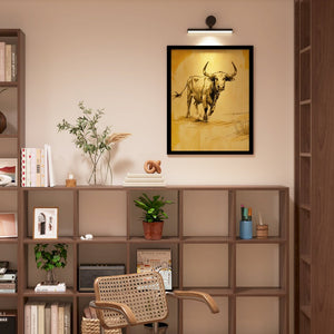 Bull Presence - Luxury Wall Art