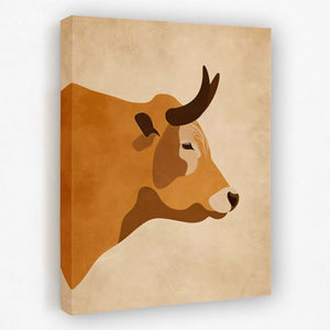 Bull Profile - Luxury Wall Art