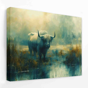 Bull Reflection - Luxury Wall Art