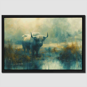 Bull Reflection - Luxury Wall Art