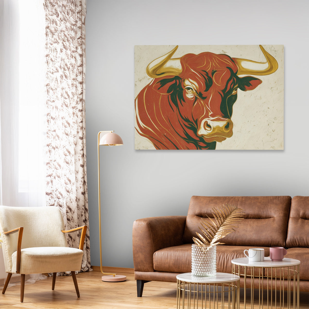 Bull Rust Sketch — Bull Rust Sketch New   Curtains Land 148