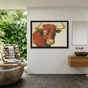 Bull Rust Sketch — Bull Rust Sketch Outdoor Bathroom Land 166