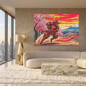 Bull Samurai Charging — Bull Samurai Charging White Gold Lux Land 201