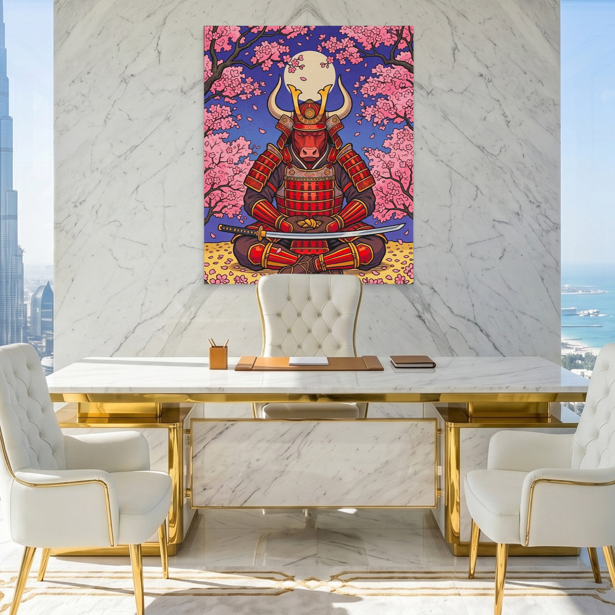 Bull Samurai Meditation — Bull Samurai Meditation King Lux Port 134
