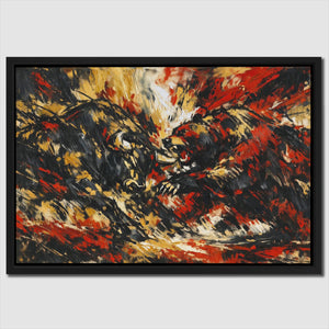 Bull V Bear Masterpiece - Luxury Wall Art