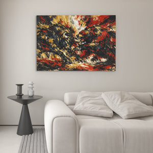 Bull V Bear Masterpiece - Luxury Wall Art
