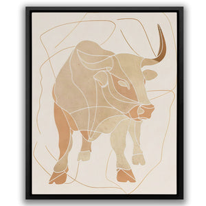 Bull Whispers - Luxury Wall Art