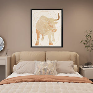 Bull Whispers - Luxury Wall Art