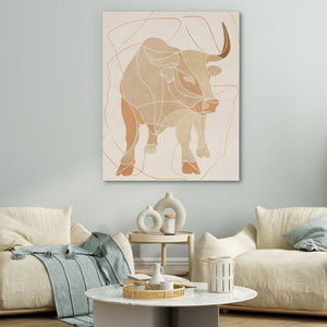 Bull Whispers - Luxury Wall Art