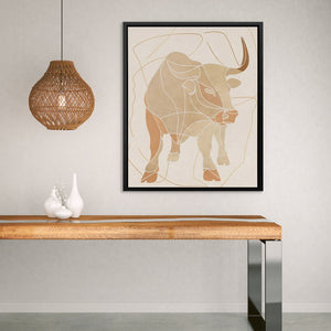 Bull Whispers - Luxury Wall Art