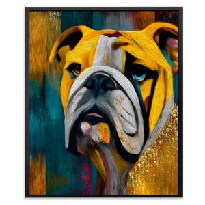 Bulldog Copper Dreams - Luxury Wall Art
