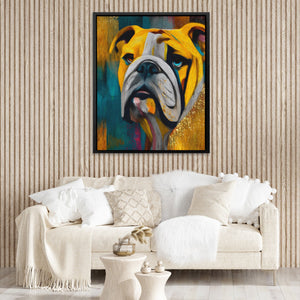Bulldog Copper Dreams - Luxury Wall Art