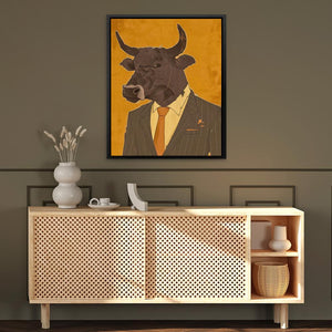 Bullish Behavior - Luxury Wall Art