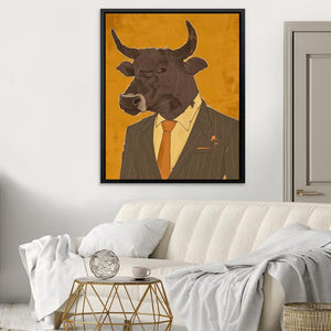 Bullish Behavior - Luxury Wall Art