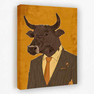 Bullish Behavior - Luxury Wall Art