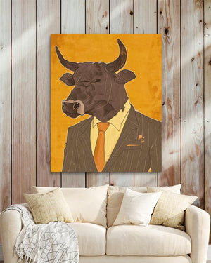 Bullish Behavior - Luxury Wall Art