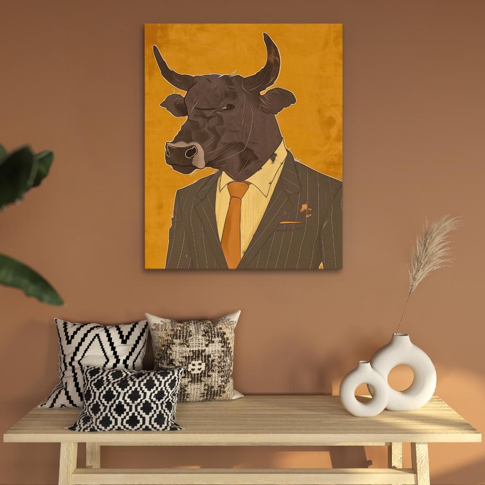 Bullish Behavior - Luxury Wall Art