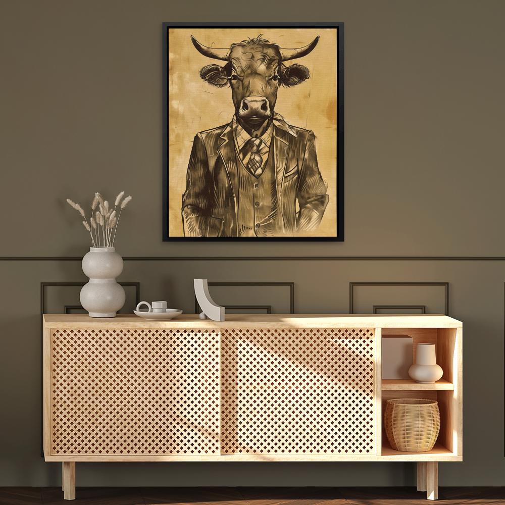Bullish Broker - Luxury Wall Art