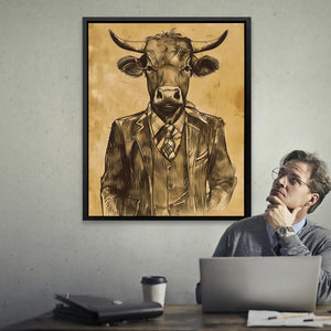 Bullish Broker - Luxury Wall Art