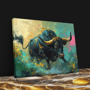 Bullish Charge - Luxury Wall Art