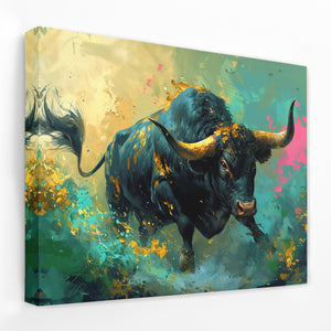 Bullish Charge - Luxury Wall Art