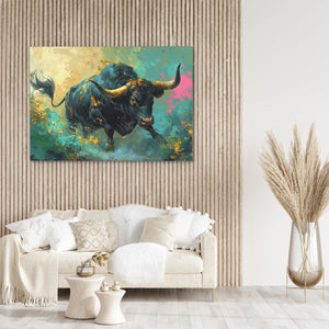 Bullish Charge - Luxury Wall Art