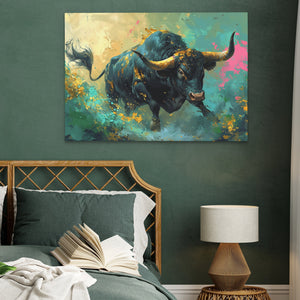 Bullish Charge - Luxury Wall Art