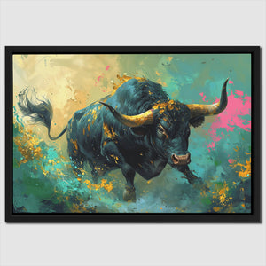 Bullish Charge - Luxury Wall Art