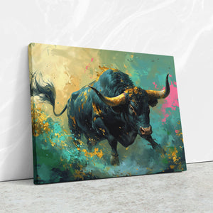 Bullish Charge - Luxury Wall Art