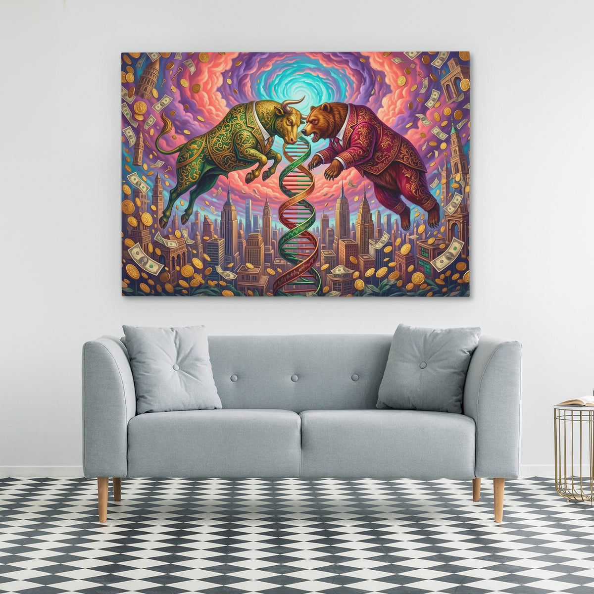Bulls DNA Ascension — Bulls DNA Ascension Checkered Floor 42