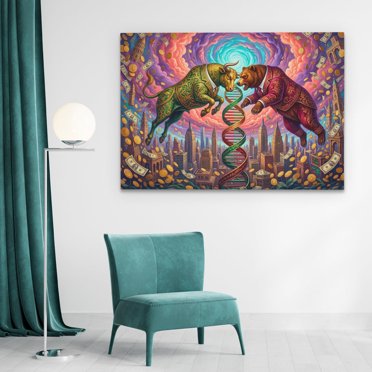 Bulls DNA Ascension — Bulls DNA Ascension Green Light land 74