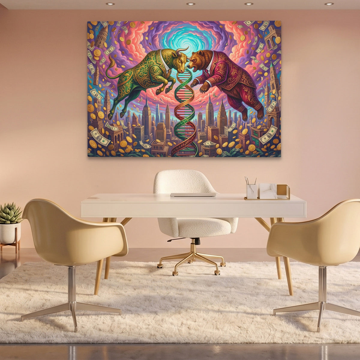 Bulls DNA Ascension — Bulls DNA Ascension Pink Office Land 138
