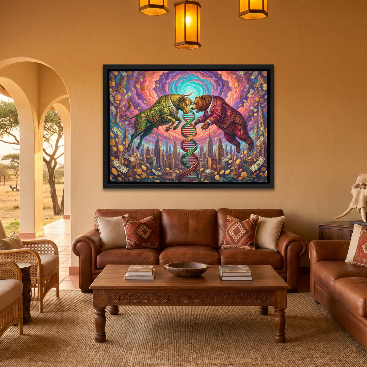 Bulls DNA Ascension — Bulls DNA Ascension Safari House Land 154