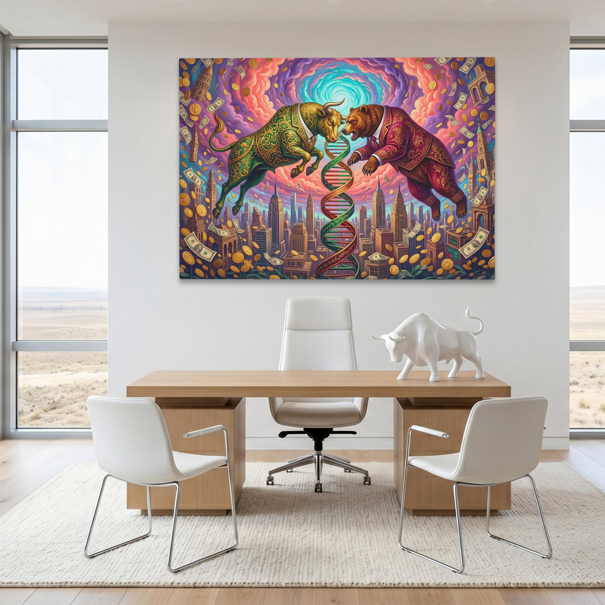 Bulls DNA Ascension — Bulls DNA Ascension White Bull Room Land 186
