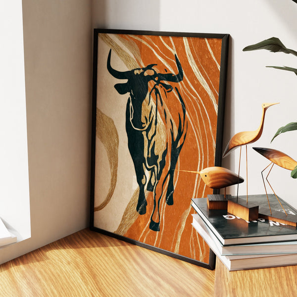 Bull's Earthen Thunder in a room