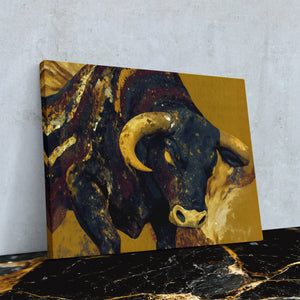 Bulls Sapphire Tapestry - Luxury Wall Art