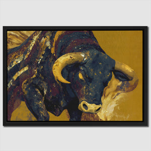 Bulls Sapphire Tapestry - Luxury Wall Art