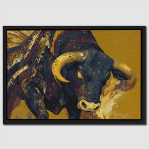 Bulls Sapphire Tapestry - Luxury Wall Art